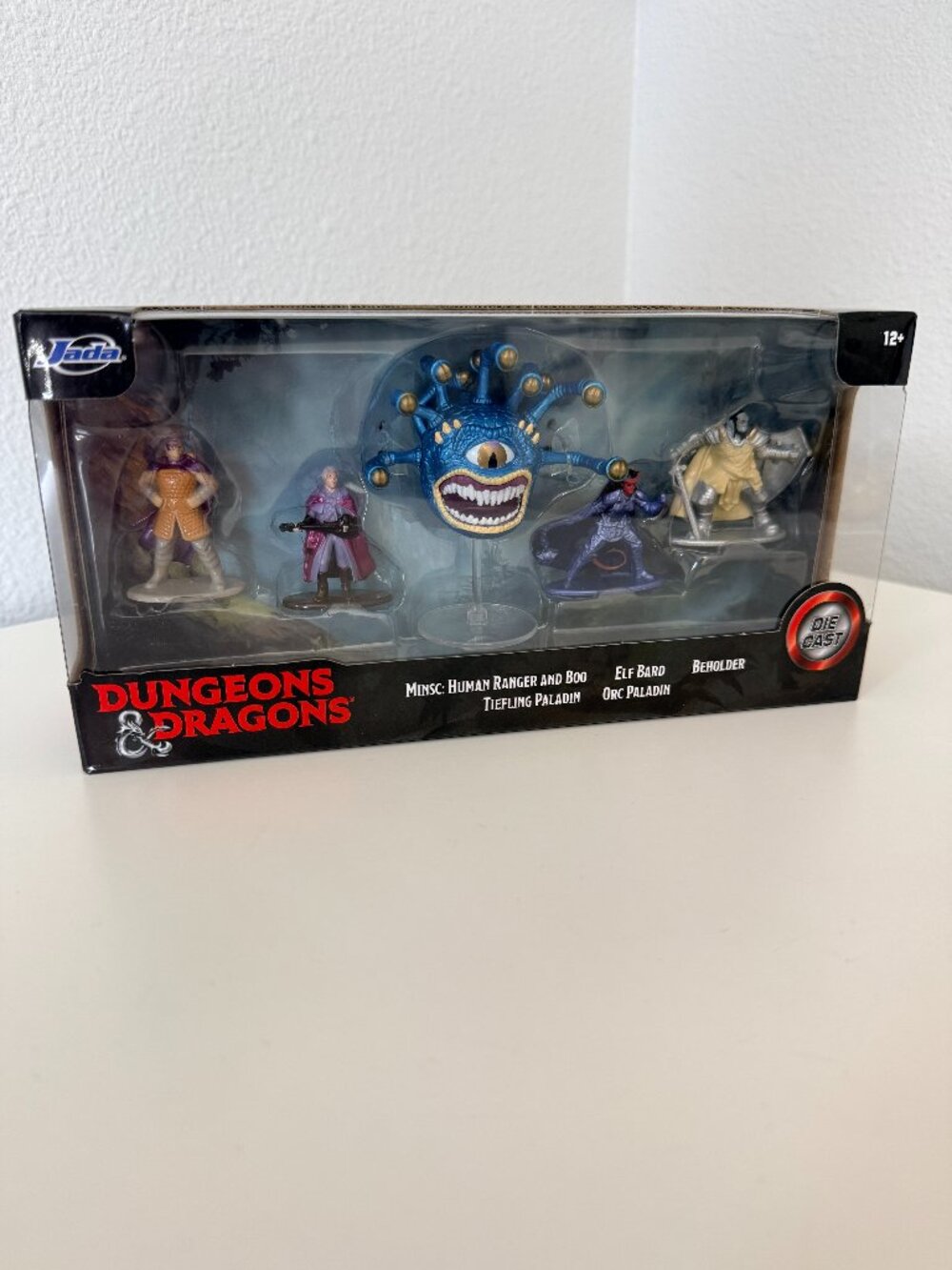Jada Dungeons & Dragons 1.65" Die-cast Metal Collectible Figures 5-Pack Wave 1